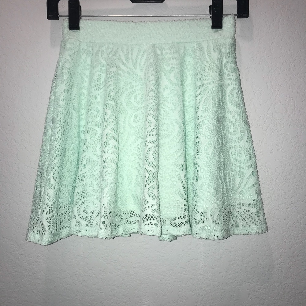 Mint Green Skirt